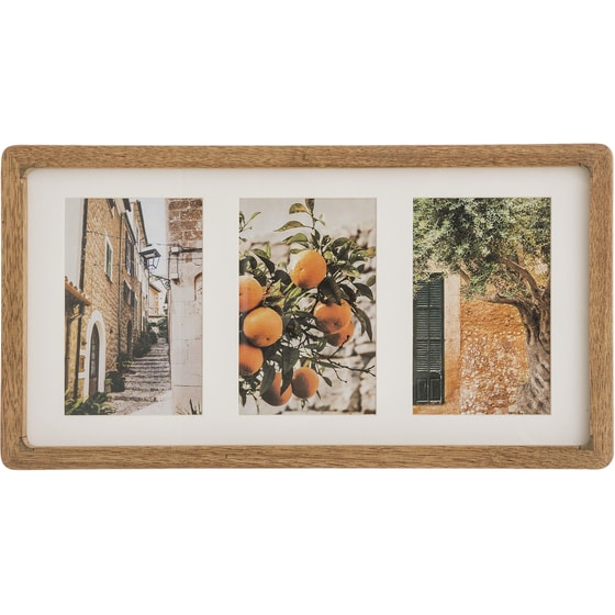Κορνίζα Τοίχου Spitishop Ξύλινη 40x1.8x21 cm - Κάφε image 0