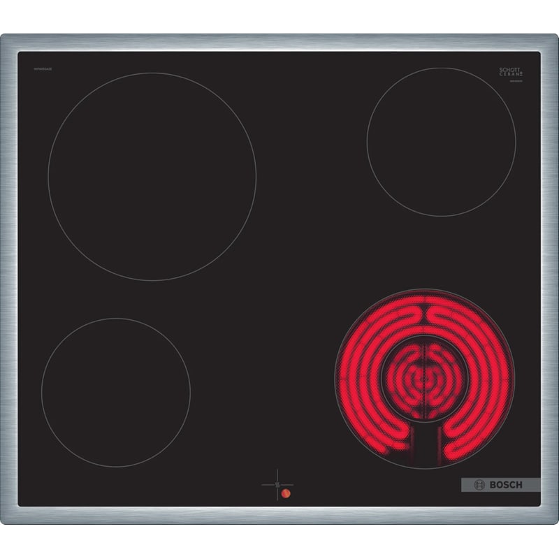 BOSCH NKF645GA2E 58.3 cm Μαύρο Εστία Κεραμική Μη Αυτόνομη