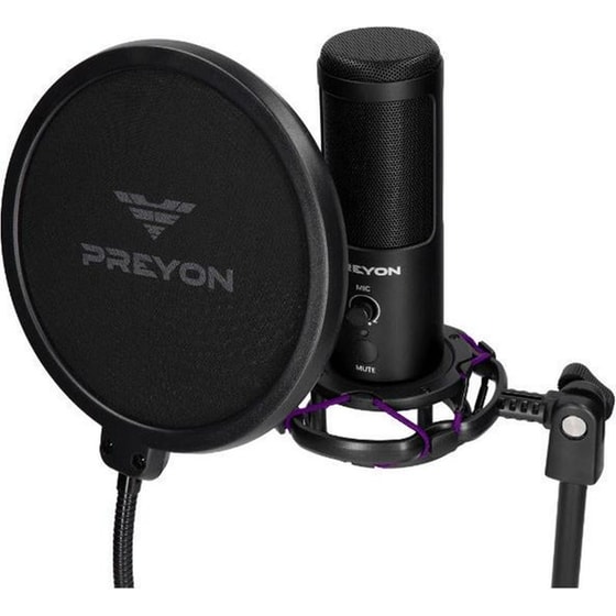 Μικρόφωνο Preyon Eagle Scream Pes43b RGB - Μαύρο image 2