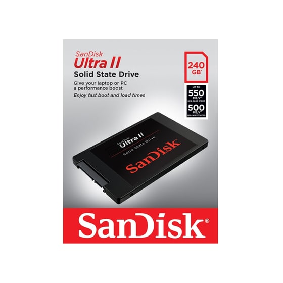 SSD Εσωτερικός σκληρός δίσκος Sandisk Ultra II 240GB SATA3 image 4