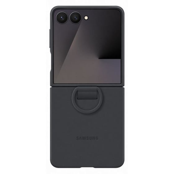 Θήκη Samsung Galaxy Z Flip7 - Samsung Ring Silicone Case - Black image 2