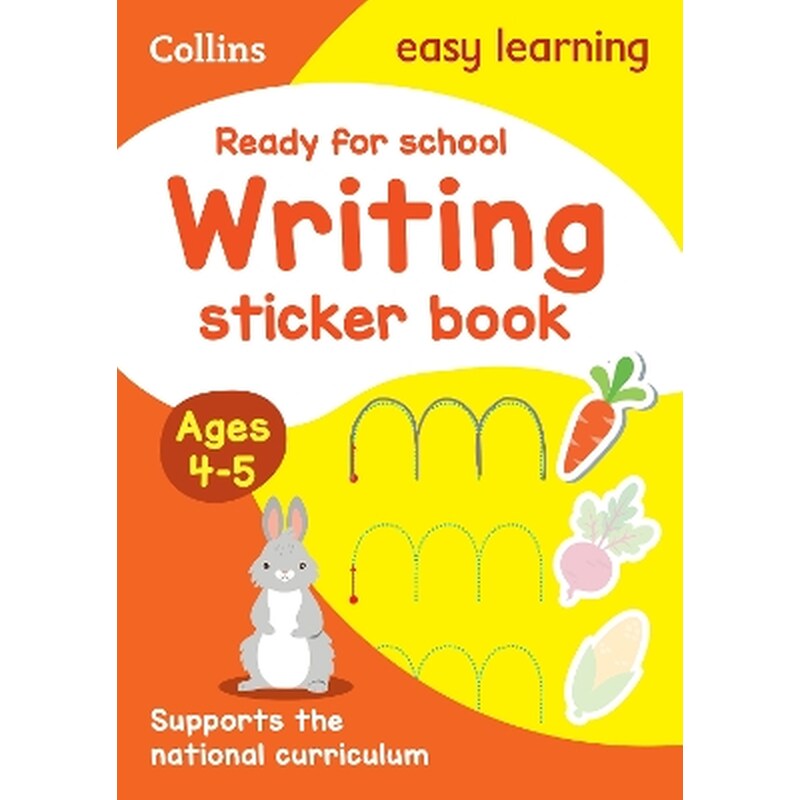 Ready for school: writing Sticker Book Ages 4-5