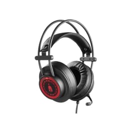 Spartan Gear Myrmidon 2 Gaming Ενσύρματα Ακουστικά 3.5mm/USB με LED Φωτισμό Μαύρα