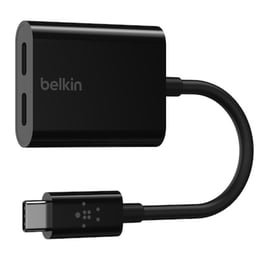 Αντάπτορας Belkin Rockstar Usb-C to 2x Usb-C - Black