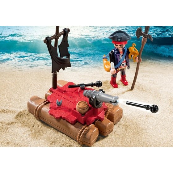 PLAYMOBIL® Pirates Βαλιτσάκι Πειρατής με Σχεδία (5655) image 3