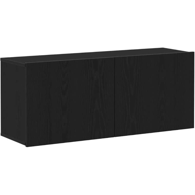 Έπιπλο Τηλεόρασης VidaXL 100 x 30 x 41 cm - Μαύρη Οξιά