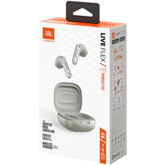 Ακουστικά Bluetooth JBL Live Flex - Ασημί image 10