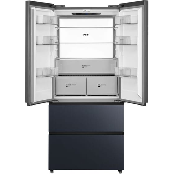 MIDEA MDRF705BIE70 515 Lt Total No Frost Ανθρακί Ψυγείο Ντουλάπα image 1
