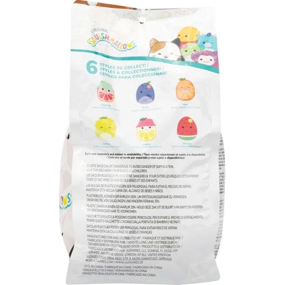 Λούτρινο Jazwares Squishmallows Scented Mystery Squad 5 Σχέδια 1 Τμχ - Τυχαία Επιλογή Σχεδίου (20 cm) image 1