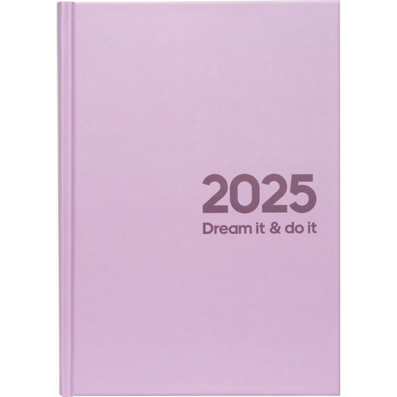 Ημερολόγιο Ημερήσιο Coolbee 2025 Purple 17x24cm image 0