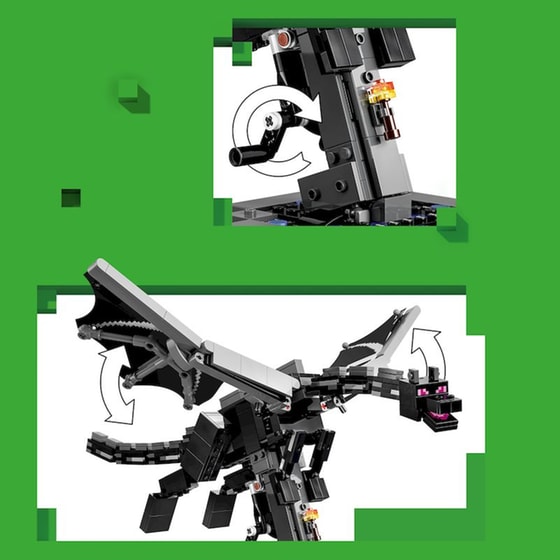 LEGO® Minecraft® Ο Δράκος Τελειωτής (21595) image 12