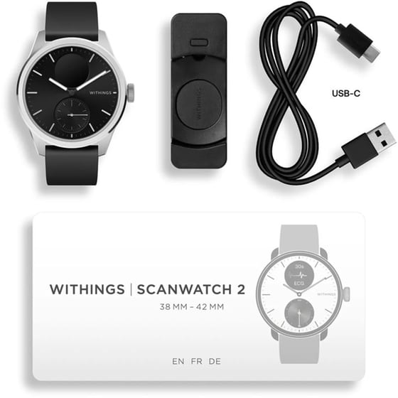 Smartwatch Withings ScanWatch 2 42mm - Black image 3
