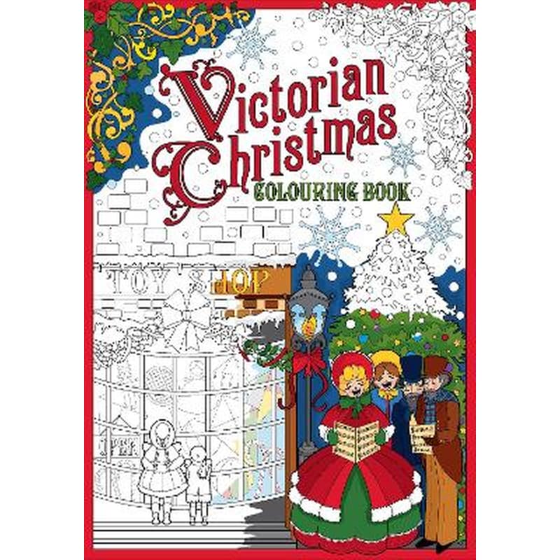 Victorian Christmas Colouring Book