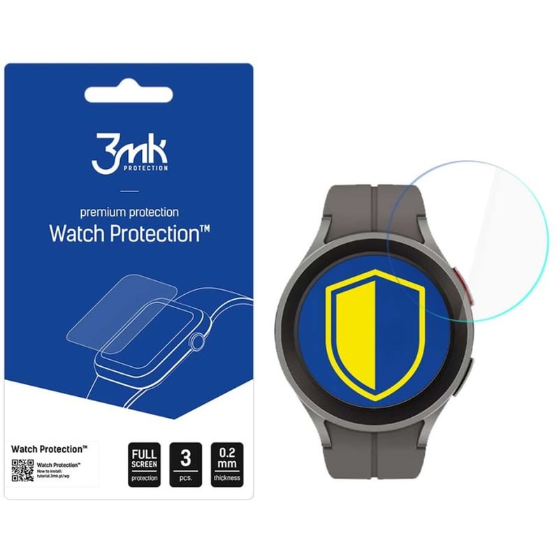 3MK Προστασία Οθόνης 3MK Watch ARC για Galaxy Watch 5 Pro 45mm (3τμχ)