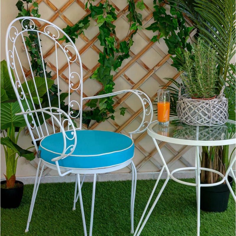 BE COMFY Μαξιλάρι Καθίσματος Φερ Φορζέ Be Comfy Φ43cm - Τιρκουάζ