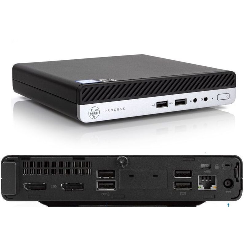 Refurbished Desktop HP Prodesk 800 G4 DM (Core i5-8500T/16GB DDR4/512GB SSD/Win 11 Home)