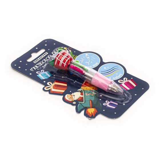 Στυλό Tri-Coastal Πολλαπλών Χρωμάτων Xmas Gift (1 Τεμάχιο) image 2