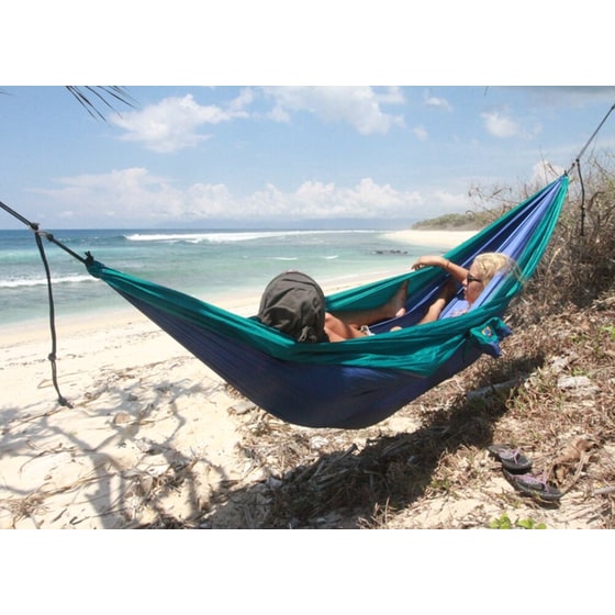 Αιώρα Διπλή Μοβ-Ροζ image 1