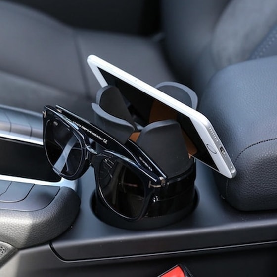 Auto Multi Function Cup Car Holder Organizer 5 In 1 Oem image 3