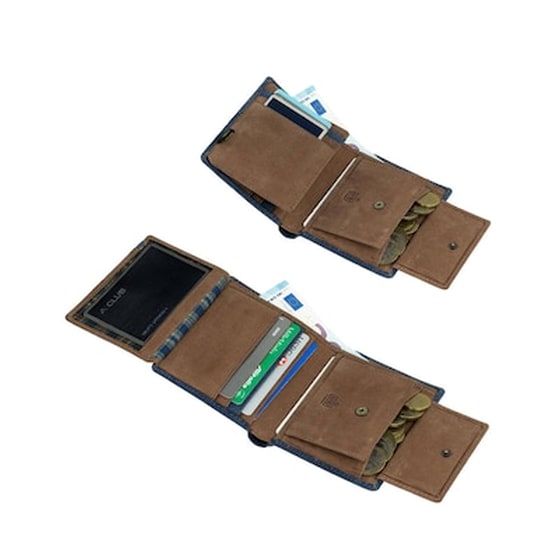 Πορτοφόλι Ανδρικό Δερμάτινο Lois Μπλε image 5