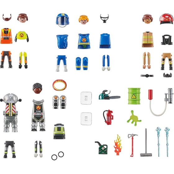 PLAYMOBIL® Action Heroes My Figures: Επιχείρηση Πυροσβεστικής (71468) image 2