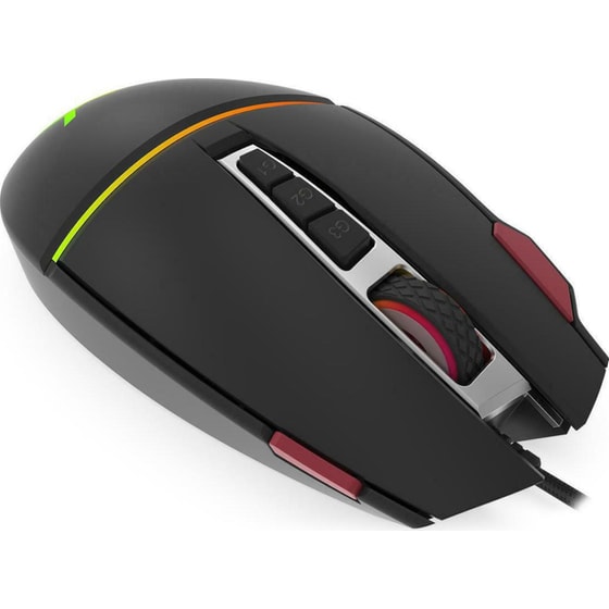 Krux Fuze Pro RGB Gaming Ενσύρματο Ποντίκι Μαύρο image 2