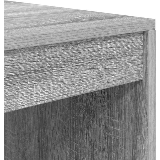 Γραφείο VidaXL 90x50x76 cm - Γκρι Sonoma image 5