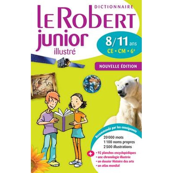 Le Robert Junior Illustre 8-11 Years - New Edn 2013 image 0