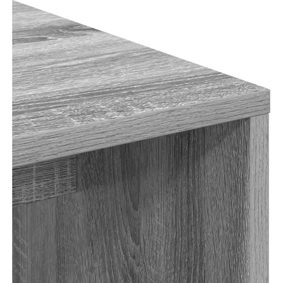 Γραφείο VidaXL 133,5x50x124 cm - Γκρι Sonoma (2 τεμ.) image 9