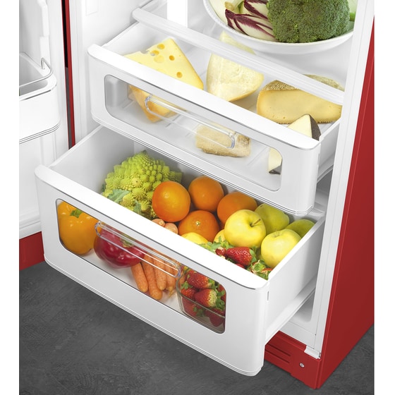 SMEG FAB30LRD5 294 Lt Κόκκινο Δίπορτο Ψυγείο image 12