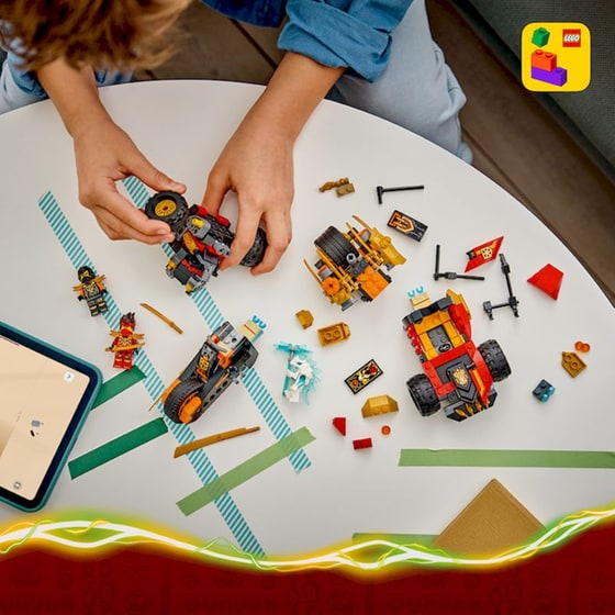 LEGO® NINJAGO® Συνδυαστικά Οχήματα του Κάι και του Κόουλ (71864) image 9