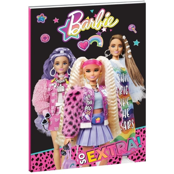 Τετράδιο Καρφίτσα Gim Β5 Barbie 40 Φύλλων image 0