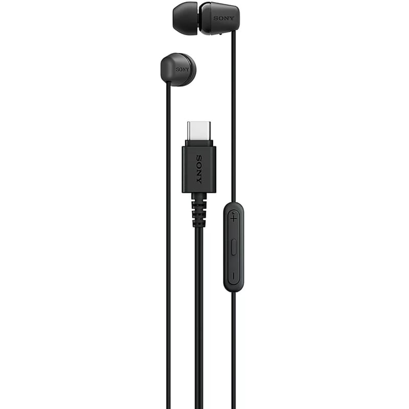 Sony IER‑EX15C Handsfree USB‑C - Μαύρο