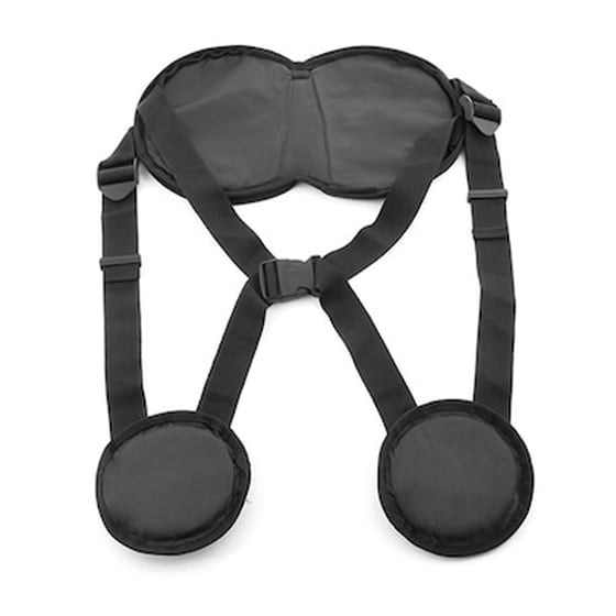 Ζώνη Μέσης Innovagoods V0103078 Δετή One Size - Μαύρη image 0