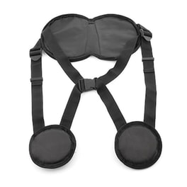 Ζώνη Μέσης Innovagoods V0103078 Δετή One Size - Μαύρη