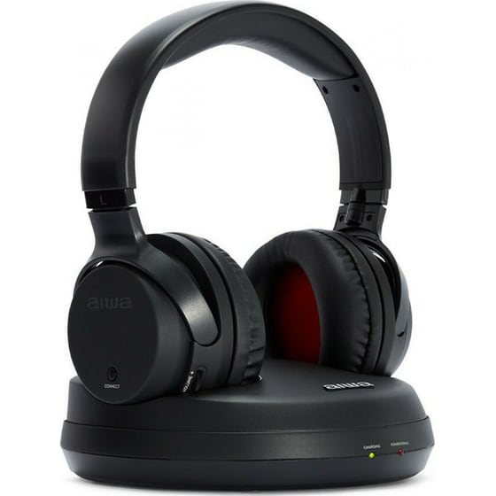 Ασύρματα Ακουστικά Aiwa WHF-880 Ασύρματα Ακουστικά Κεφαλής Μαύρο image 0