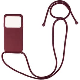 Θήκη Xiaomi Poco X4 Pro 5G - My Colors Carryhang Με Κορδόνι  - Μπορντό