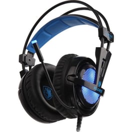 Ακουστικά Headset Sades Locust Plus με Mικρόφωνο - Μαύρο