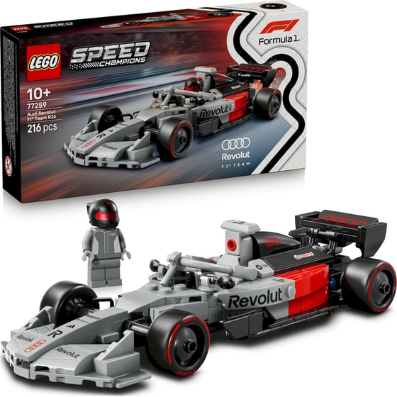 LEGO® Speed Champions Αγωνιστικό Αυτοκίνητο Audi Revolut F1® Team R26 (77259) image 6