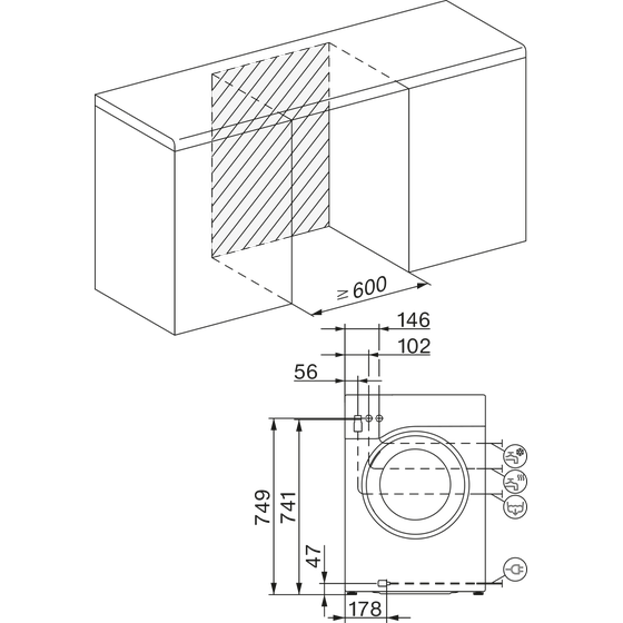 MIELE WWK360 WCS PWash 10 kg 1.400 Στροφές Λευκό με Wi-Fi Πλυντήριο Ρούχων image 6