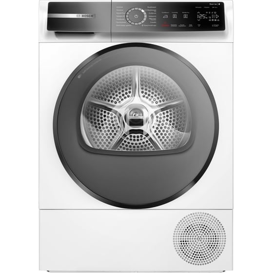 BOSCH WQB245B8GR 9 kg με Αντλία Θερμότητας Λευκό Στεγνωτήριο Ρούχων image 0