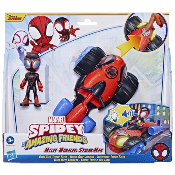 Hasbro Marvel Spidey & His Amazing Friends Glow Tech Vehicles - Τυχαία Επιλογή Σχεδίου image 3