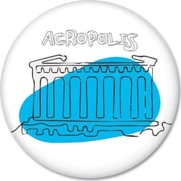 Μαγνήτης GNF THINKOFGREECE Ακρόπολη 5.9 cm