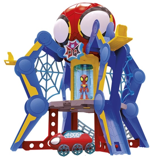 Hasbro Marvel Spidey And His Amazing Friends - Web Spinners Web Quarters (F6723) image 3