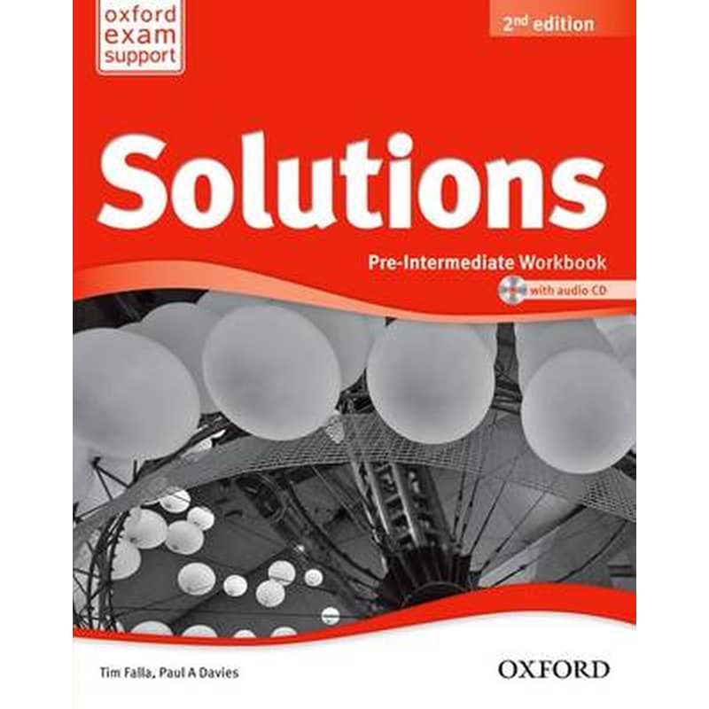 Solutions- Pre-Intermediate- Workbook and Audio CD Pack