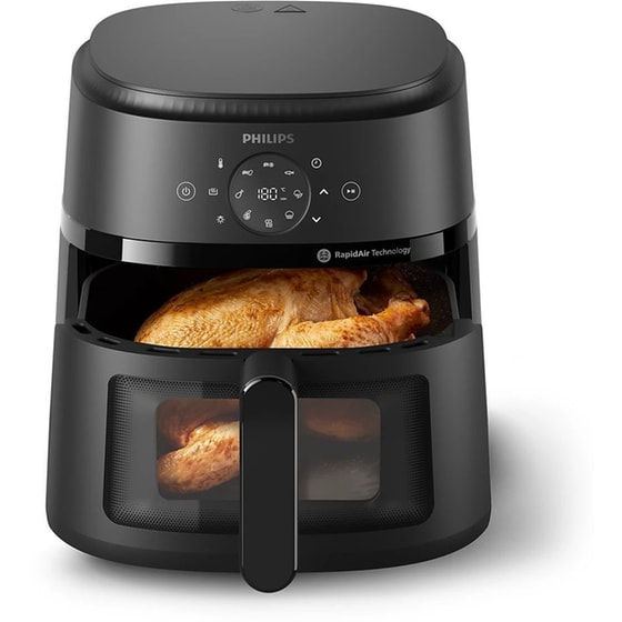 PHILIPS NA230/00 1700 W με Αποσπώμενο Κάδο 6.2 L Μαύρη Φριτέζα Αέρος image 3