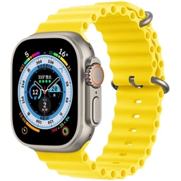 Λουράκι Sonique Ocean Band για Apple Watch 42/44/45/49mm - Κίτρινο