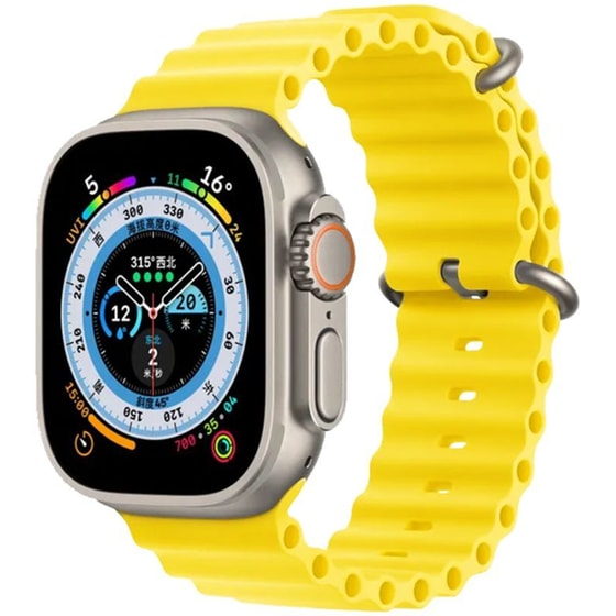 Λουράκι Sonique Ocean Band για Apple Watch 42/44/45/49mm - Κίτρινο image 0