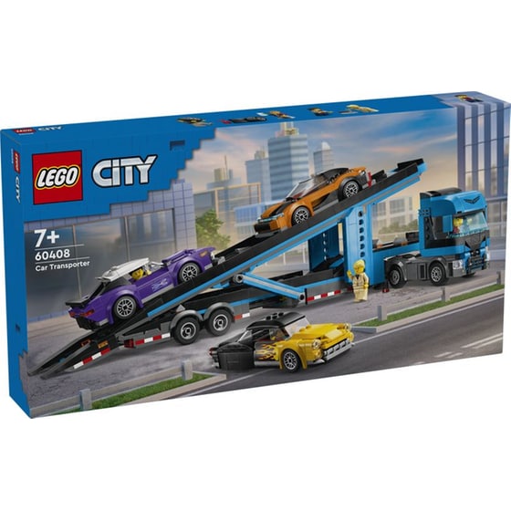 LEGO® City Car Transporter Truck with Sports Cars (60408) image 0