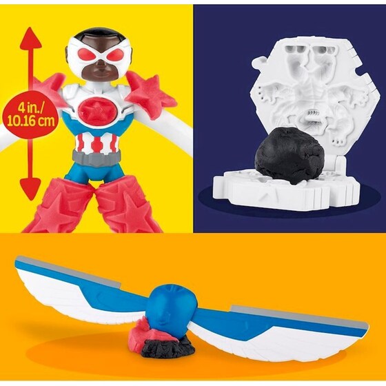 Hasbro Play-Doh Marvel Captain America Moto-Slicer (G0555) image 9